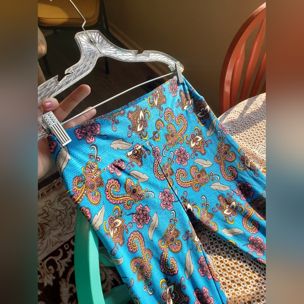 NWT lularoe Victorian on modern print leggings TC - Picture 5 of 13